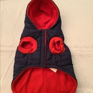 Silver paw dog coat